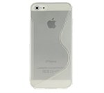 S-Line plastic cover M silicone sides (Transparent)